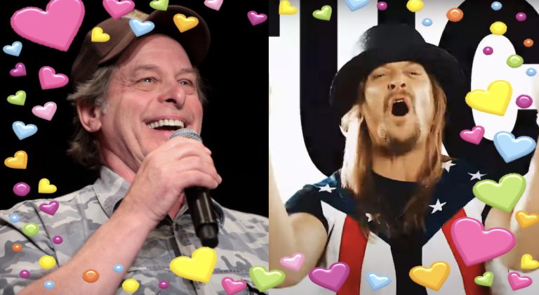 Ted Nugent Thinks Kid Rock Is an “Entrepreneur” Who’s “Unbelievably