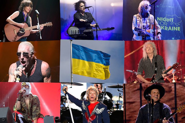 How Rockers Are Rallying Support for Ukraine