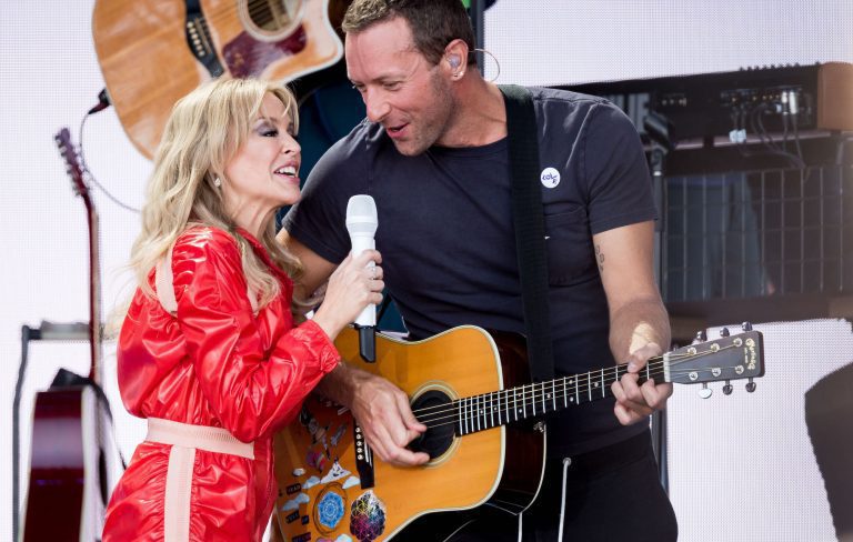 Kylie Minogue joins Coldplay for ‘Can’t Get You Out Of