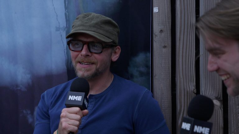 Simon Pegg on being mates with Chris Martin and going