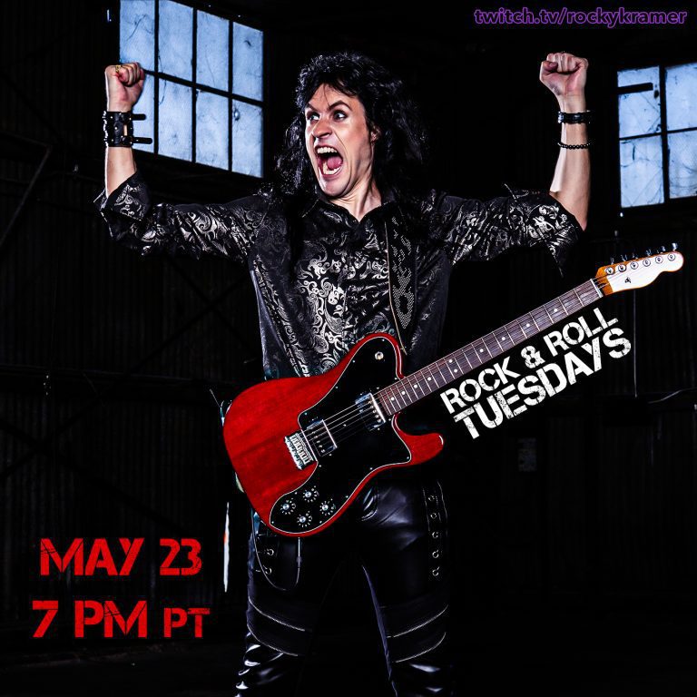 Rocky Kramer’s Rock & Roll Tuesdays Presents “Painkiller” On May 23rd, 2023, 7 PM PT On Twitch